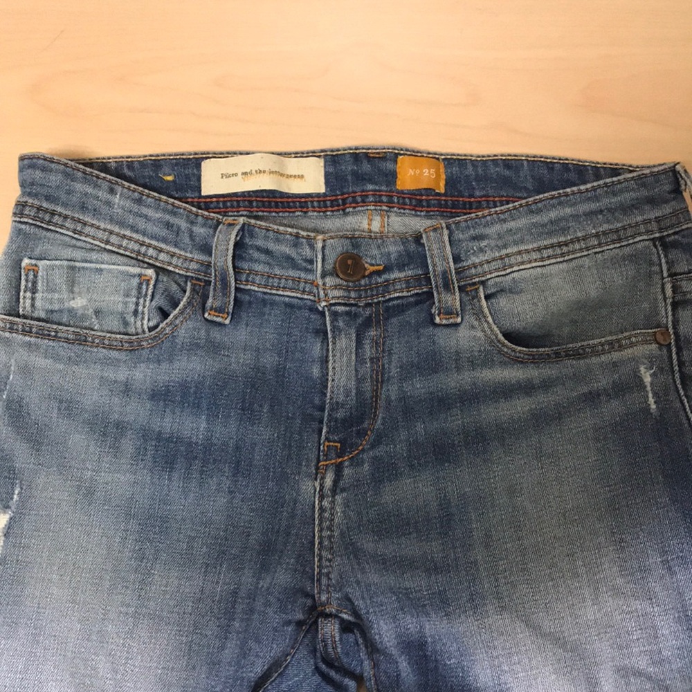 Anthropologie Pilcro Distressed Jeans Size 25